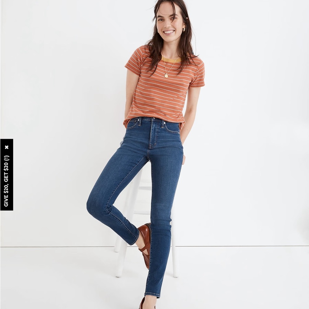 Madewell 10” High-Rise Skinny Jeans